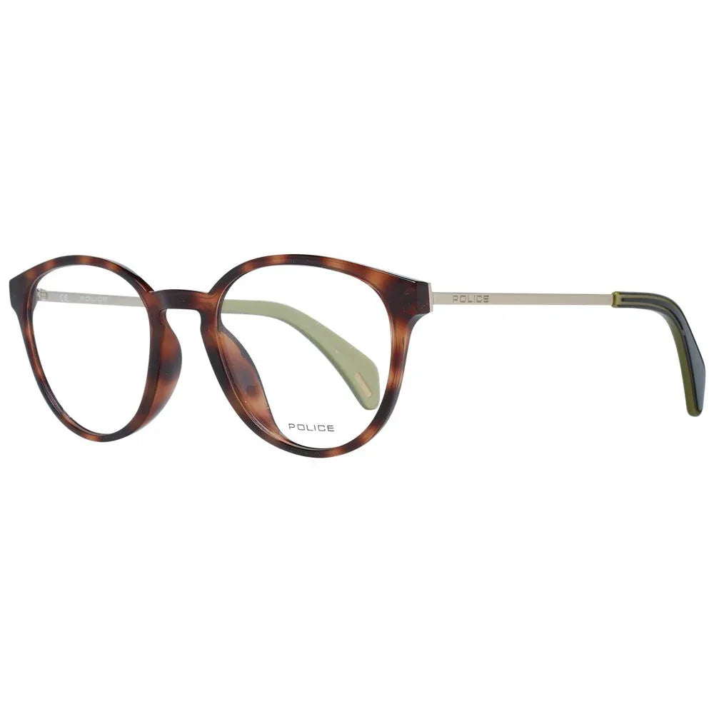 Police Brown Metal & Plastic Glasses (Frames) - Zeiniez