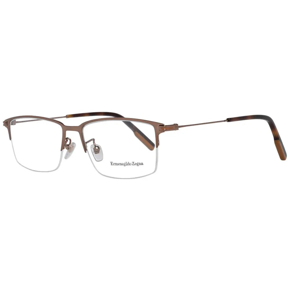 Ermenegildo Zegna Bronze Metal Glasses (Frames) - Zeiniez