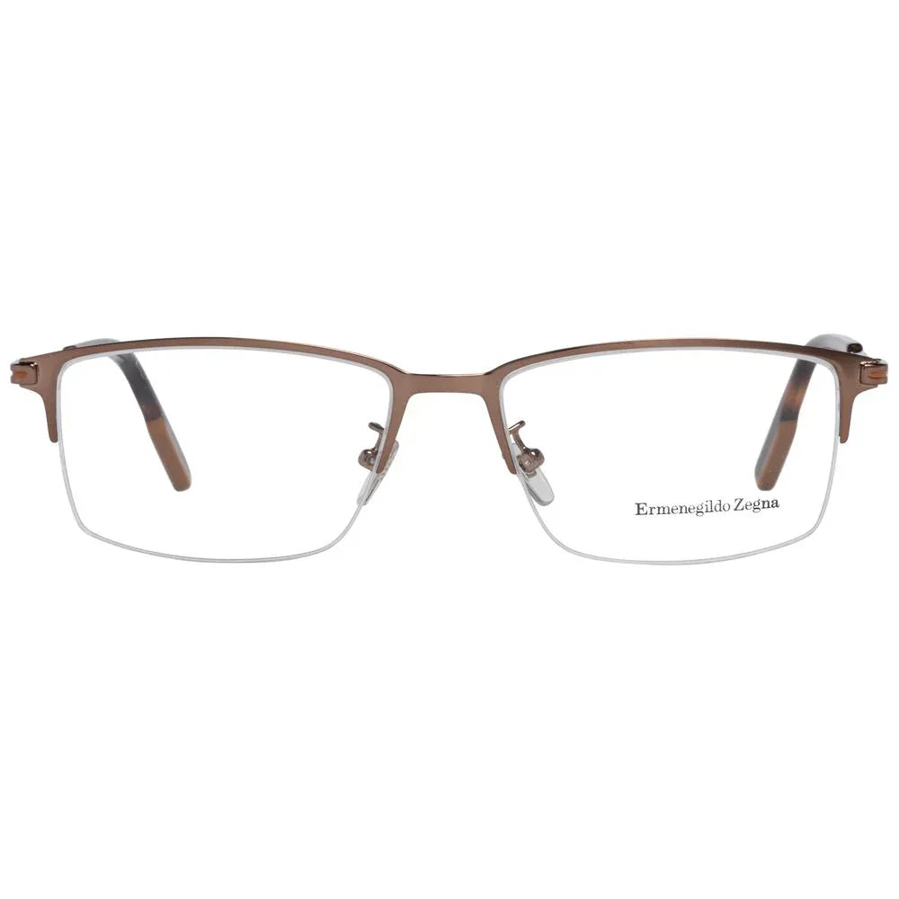 Ermenegildo Zegna Bronze Metal Glasses (Frames) - Zeiniez