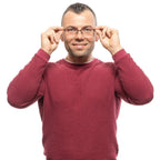 Ermenegildo Zegna Bronze Metal Glasses (Frames) - Zeiniez