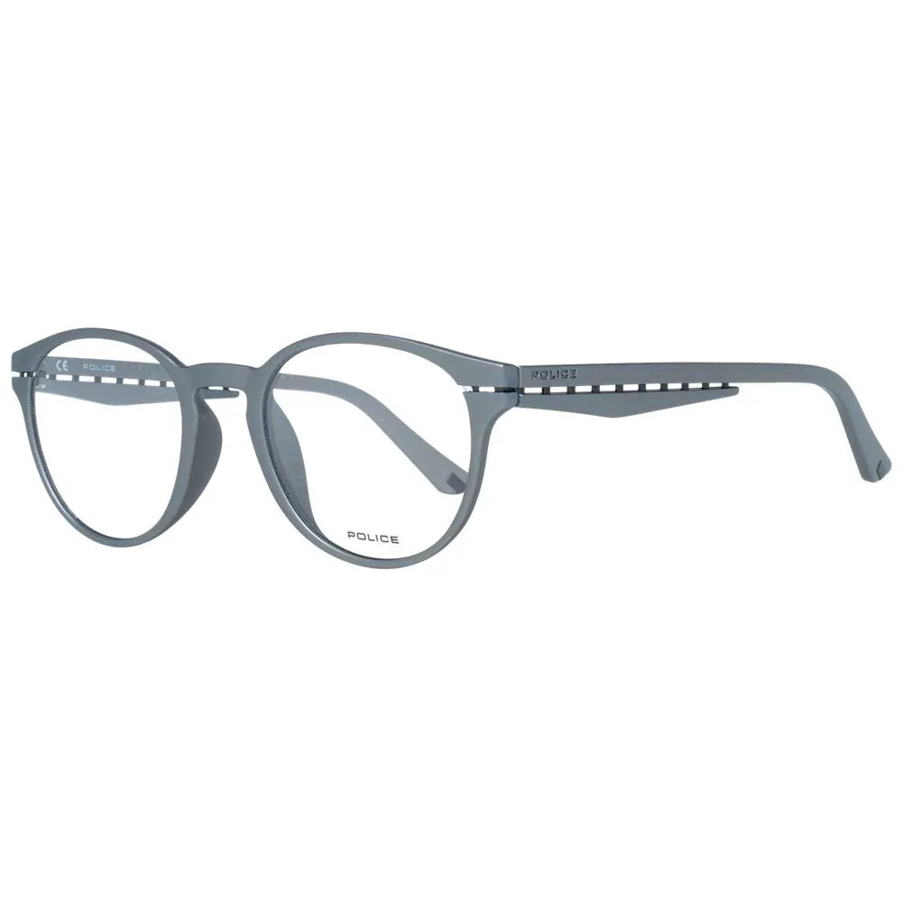Police Gray Plastic Glasses (Frames) - Zeiniez