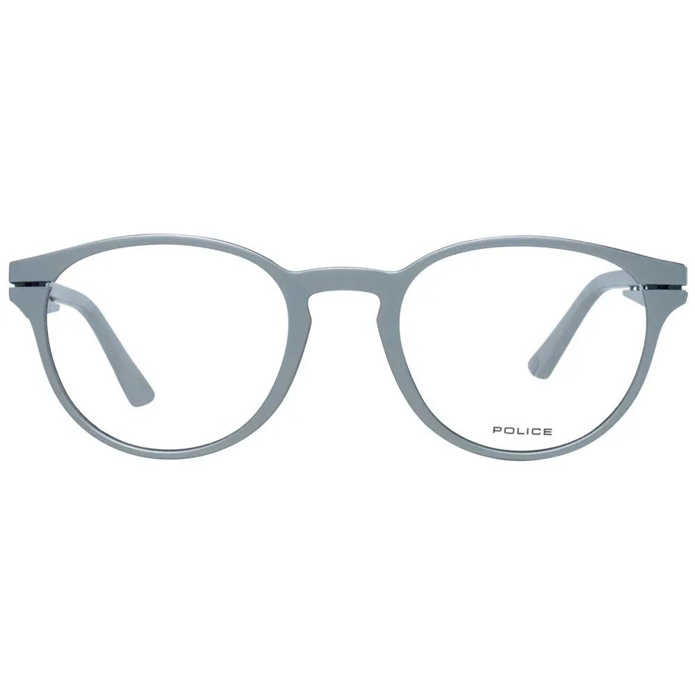 Police Gray Plastic Glasses (Frames) - Zeiniez