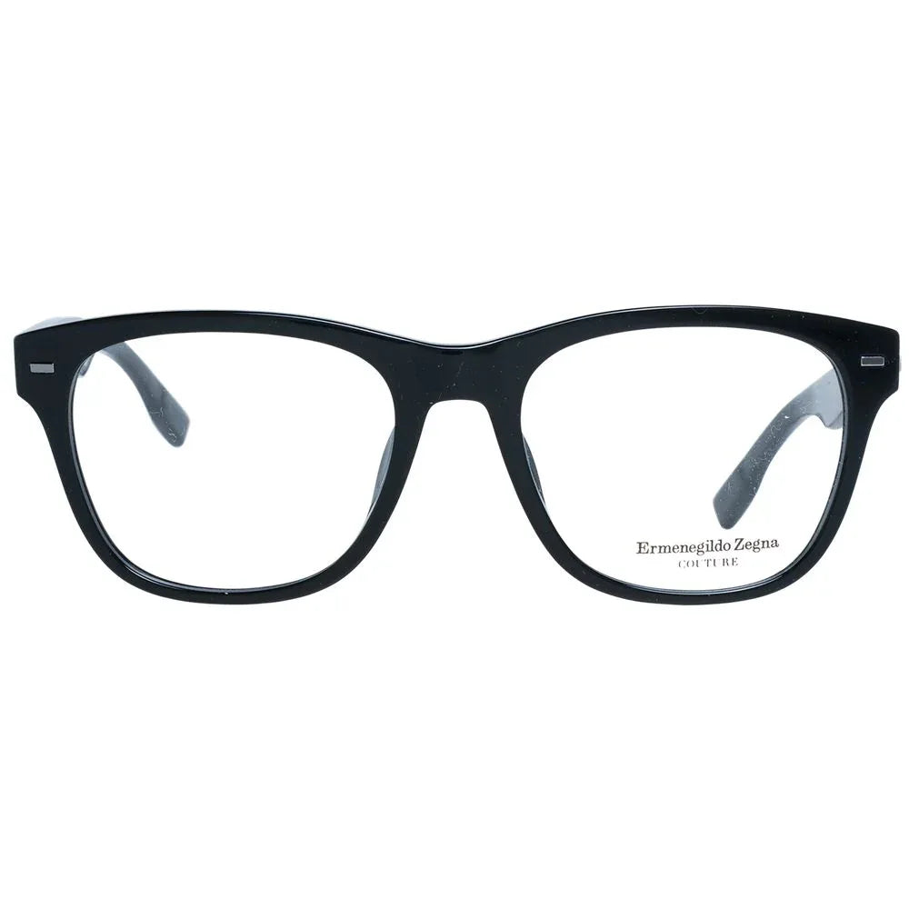 Ermenegildo Zegna Black Plastic Glasses (Frames) - Zeiniez