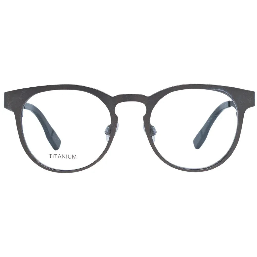 Ermenegildo Zegna Gray Titanium Glasses (Frames) - Zeiniez