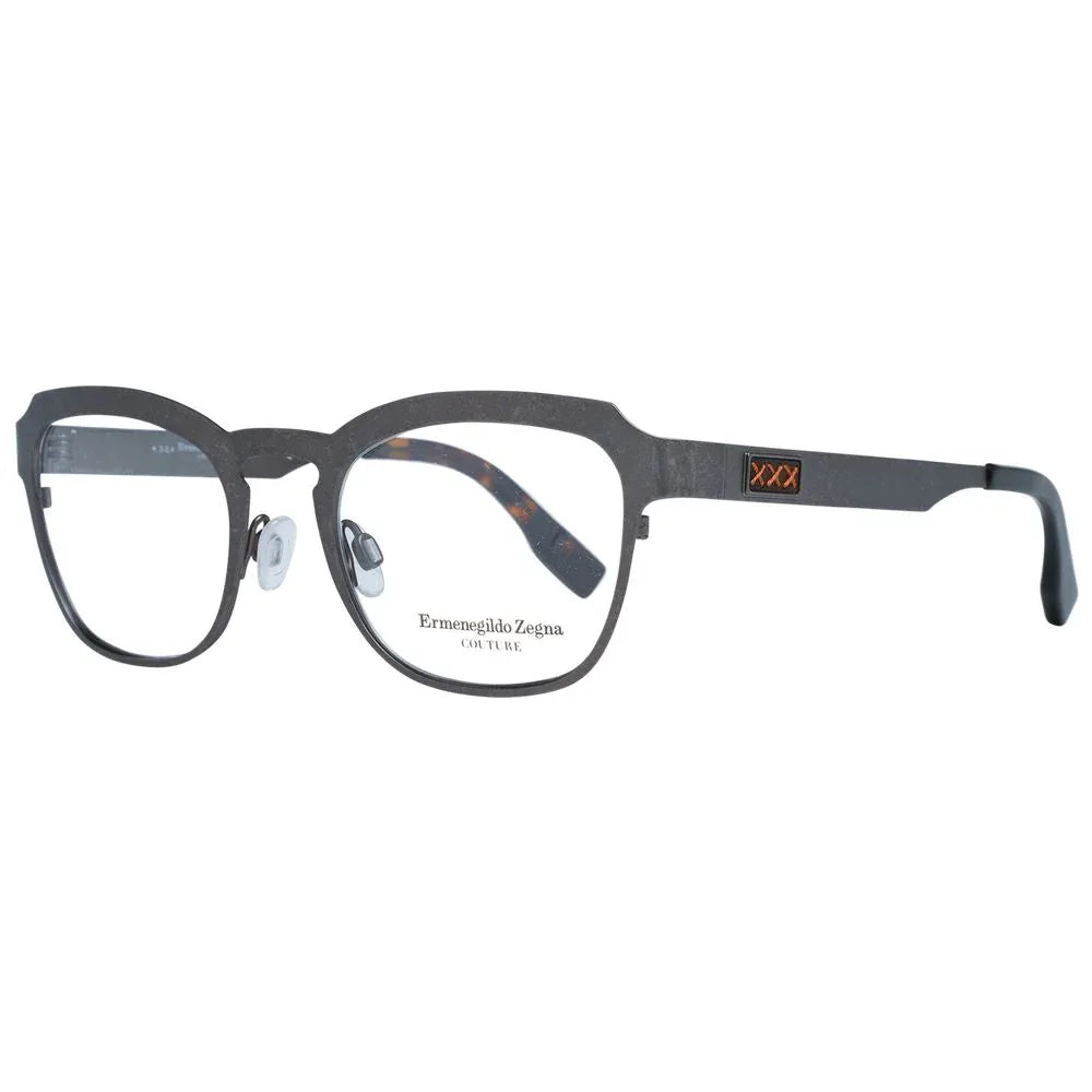 Ermenegildo Zegna Gray Titanium Glasses (Frames) - Zeiniez