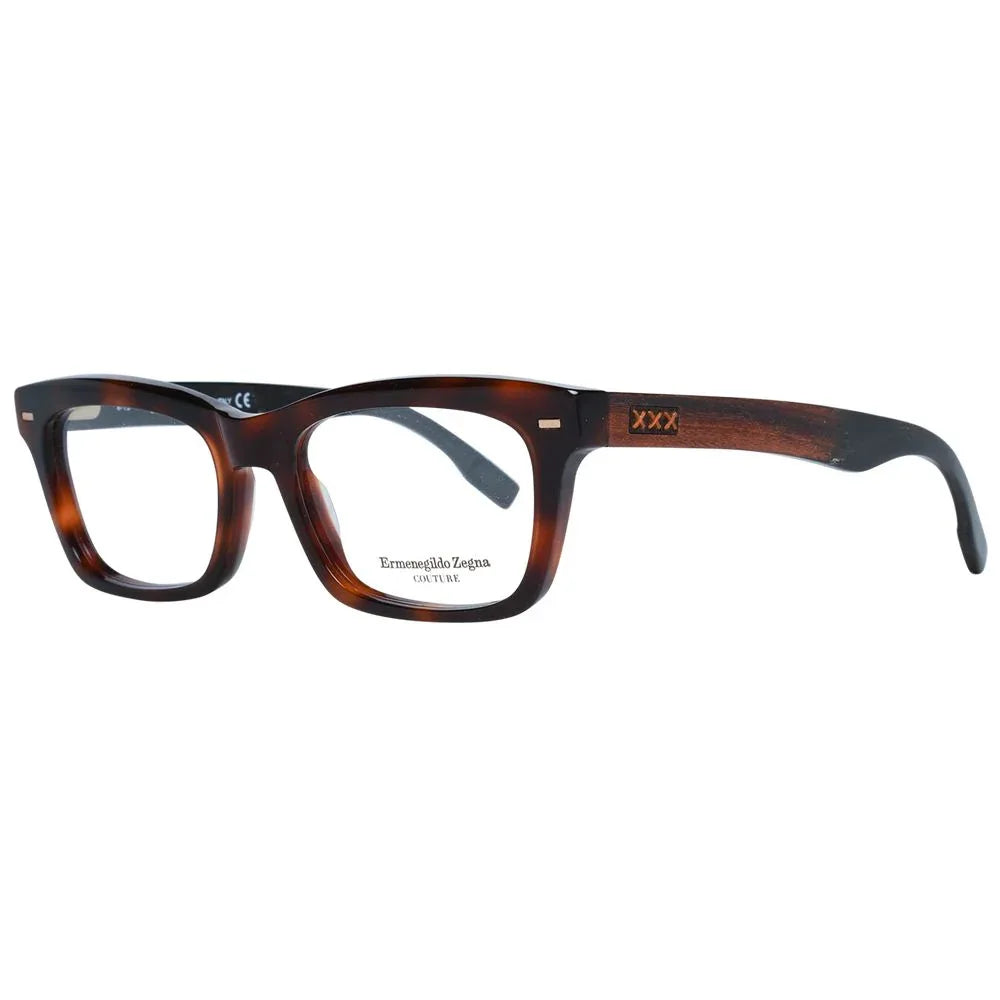 Ermenegildo Zegna Brown Plastic Glasses (Frames) - Zeiniez