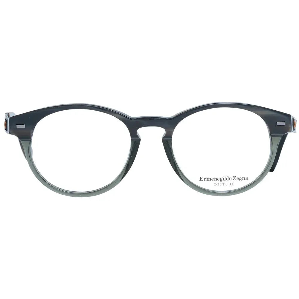 Ermenegildo Zegna Gray Plastic Glasses (Frames) - Zeiniez