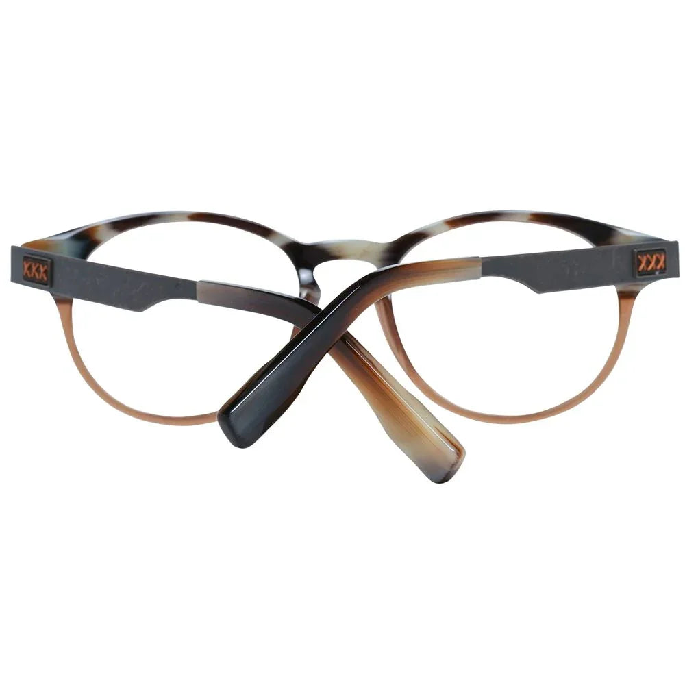 Ermenegildo Zegna Brown Plastic Glasses (Frames) - Zeiniez