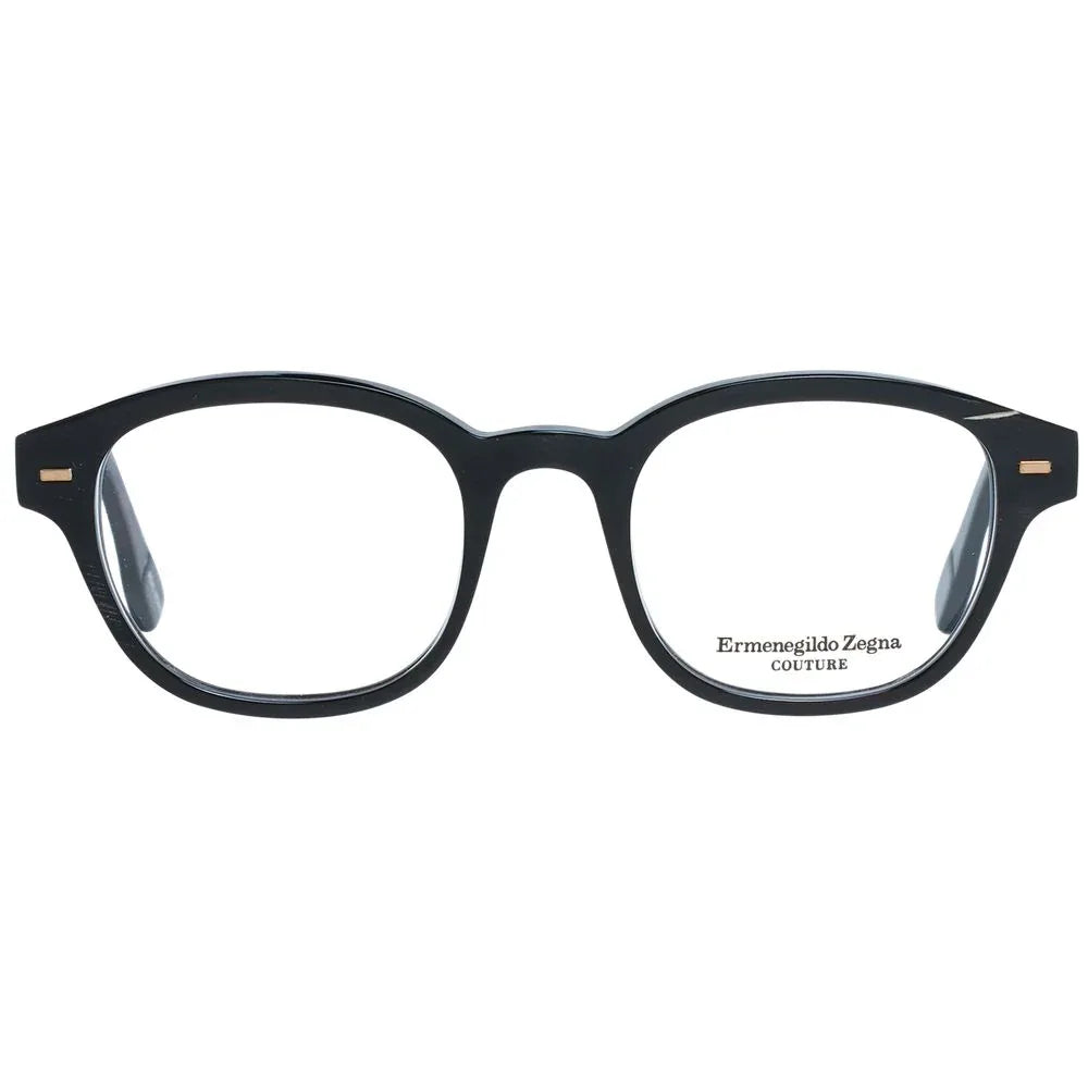 Ermenegildo Zegna Black Horn Glasses (Frames) - Zeiniez