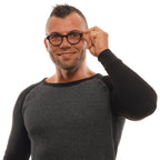 Ermenegildo Zegna Black Horn Glasses (Frames) - Zeiniez