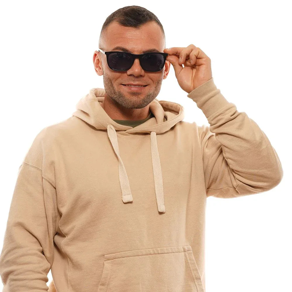 Longines Black Plastic Sunglasses - Zeiniez