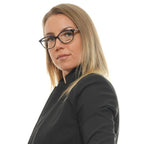 Longines Blue Plastic Glasses (Frames) - Zeiniez