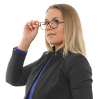 Christian Lacroix Brown Acetate Glasses (Frames)