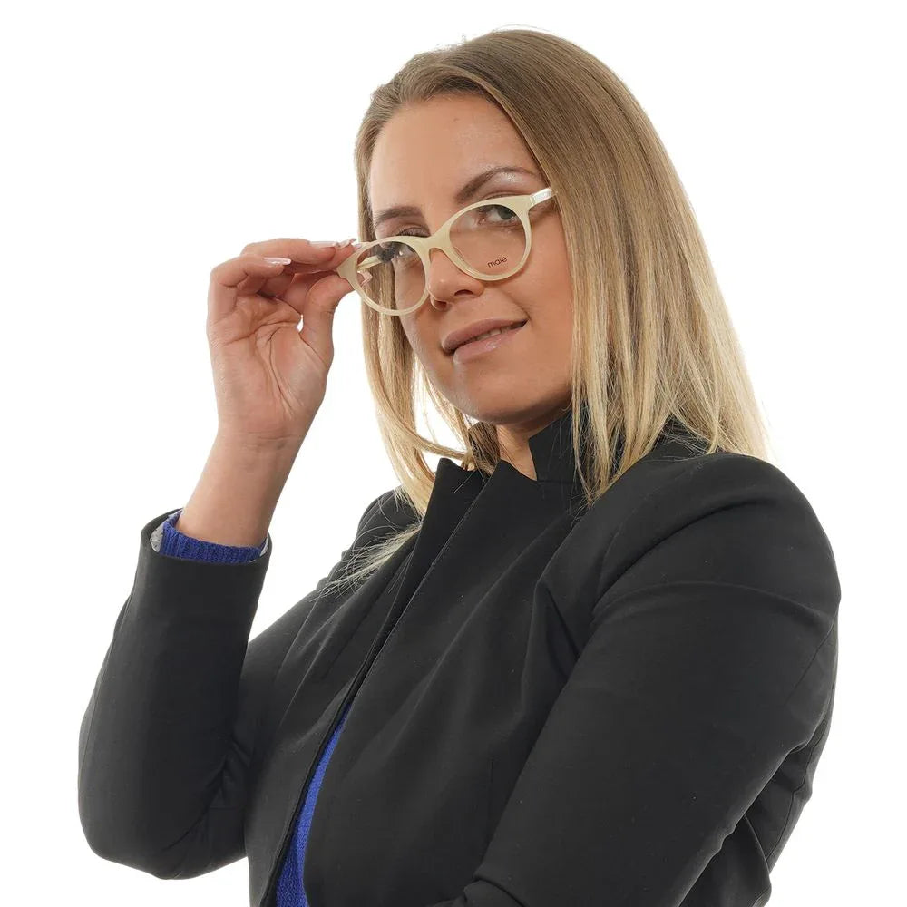 Maje White Acetate Glasses (Frames) - Zeiniez