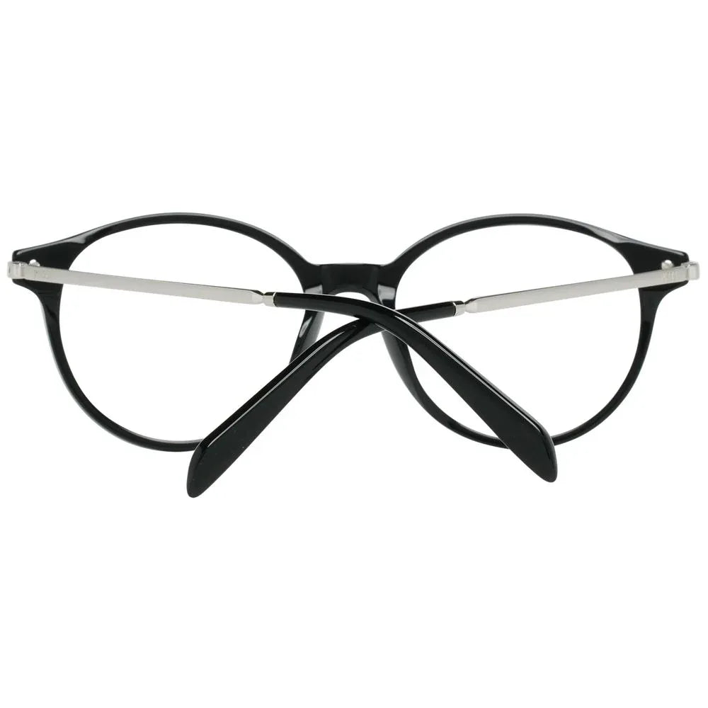 Emilio Pucci Black Metal & Plastic Glasses (Frames) - Zeiniez