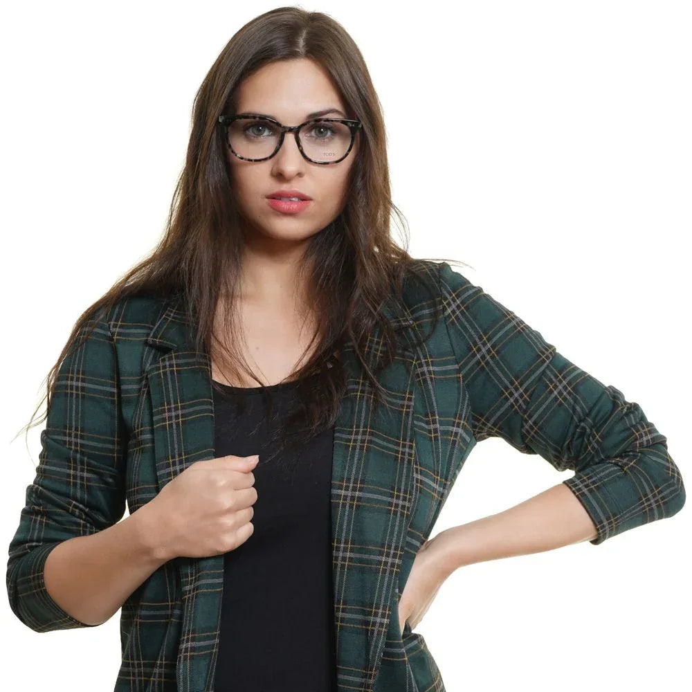 Tod's Black Metal & Plastic Glasses (Frames) - Zeiniez