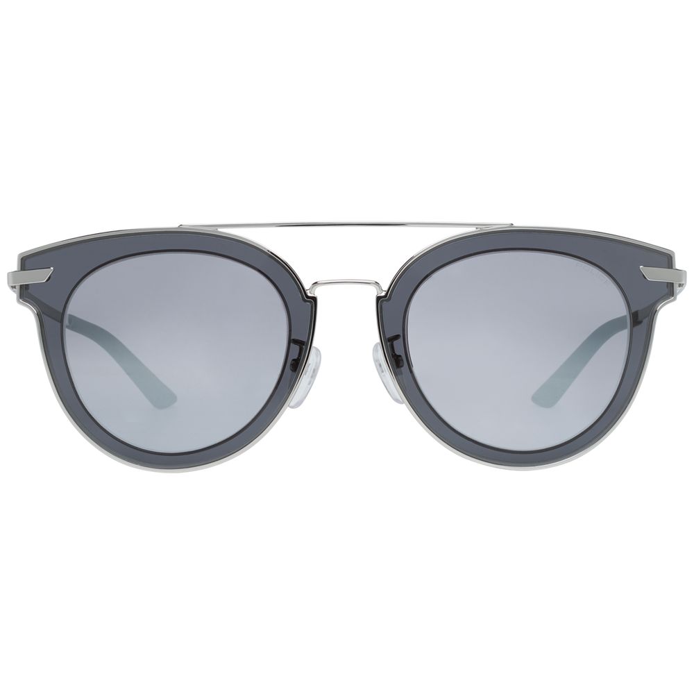 Police Silver Metal & Plastic Sunglasses - Zeiniez