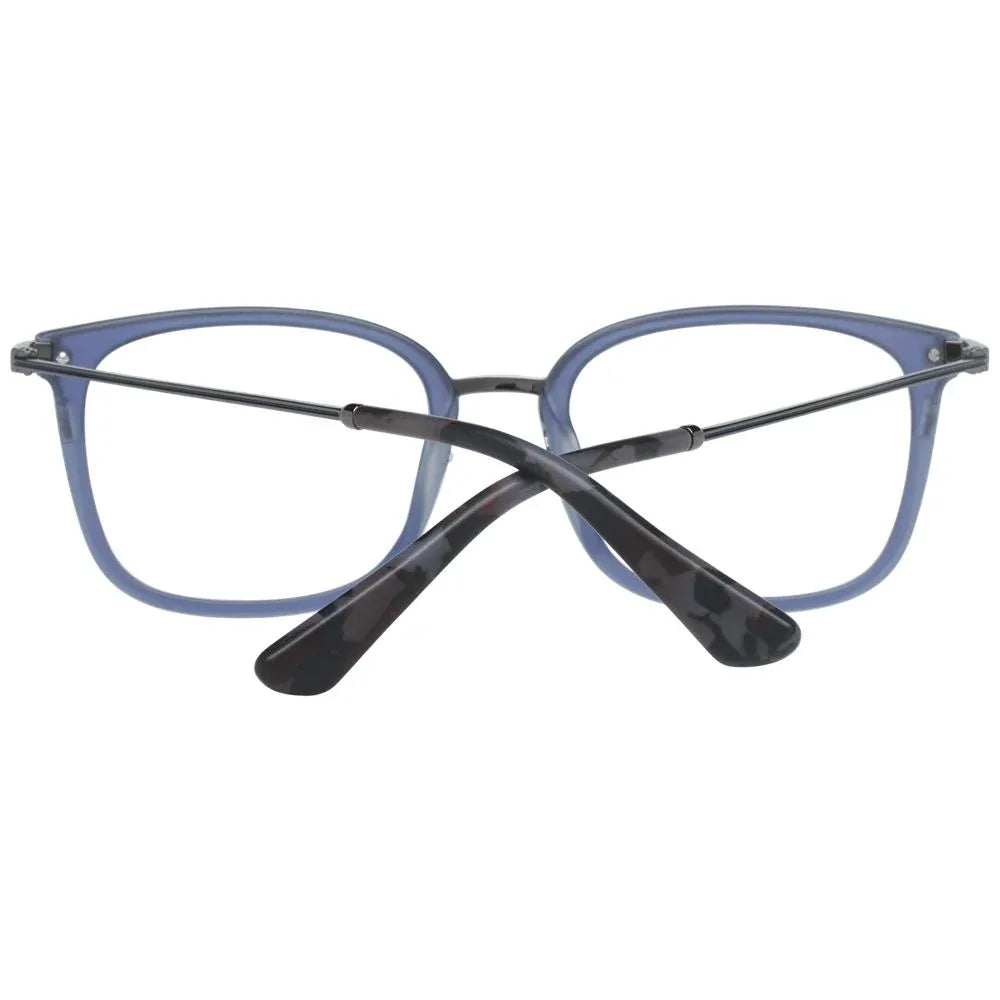 Police Blue Metal & Plastic Glasses (Frames) - Zeiniez