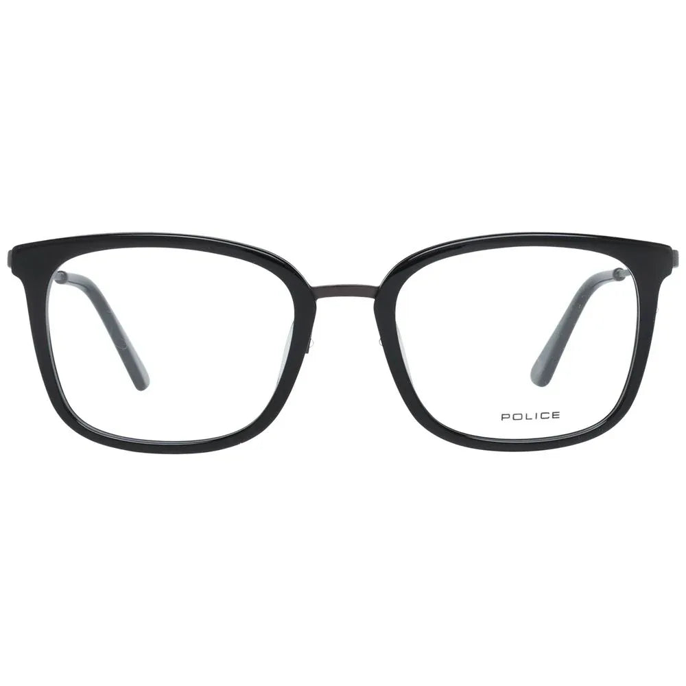Police Black Metal & Plastic Glasses (Frames) - Zeiniez