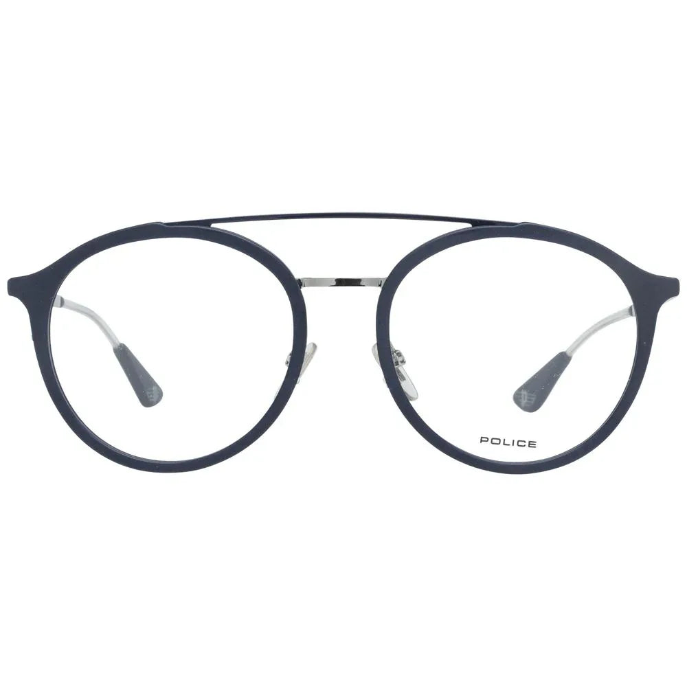 Police Gray Metal & Plastic Glasses (Frames) - Zeiniez