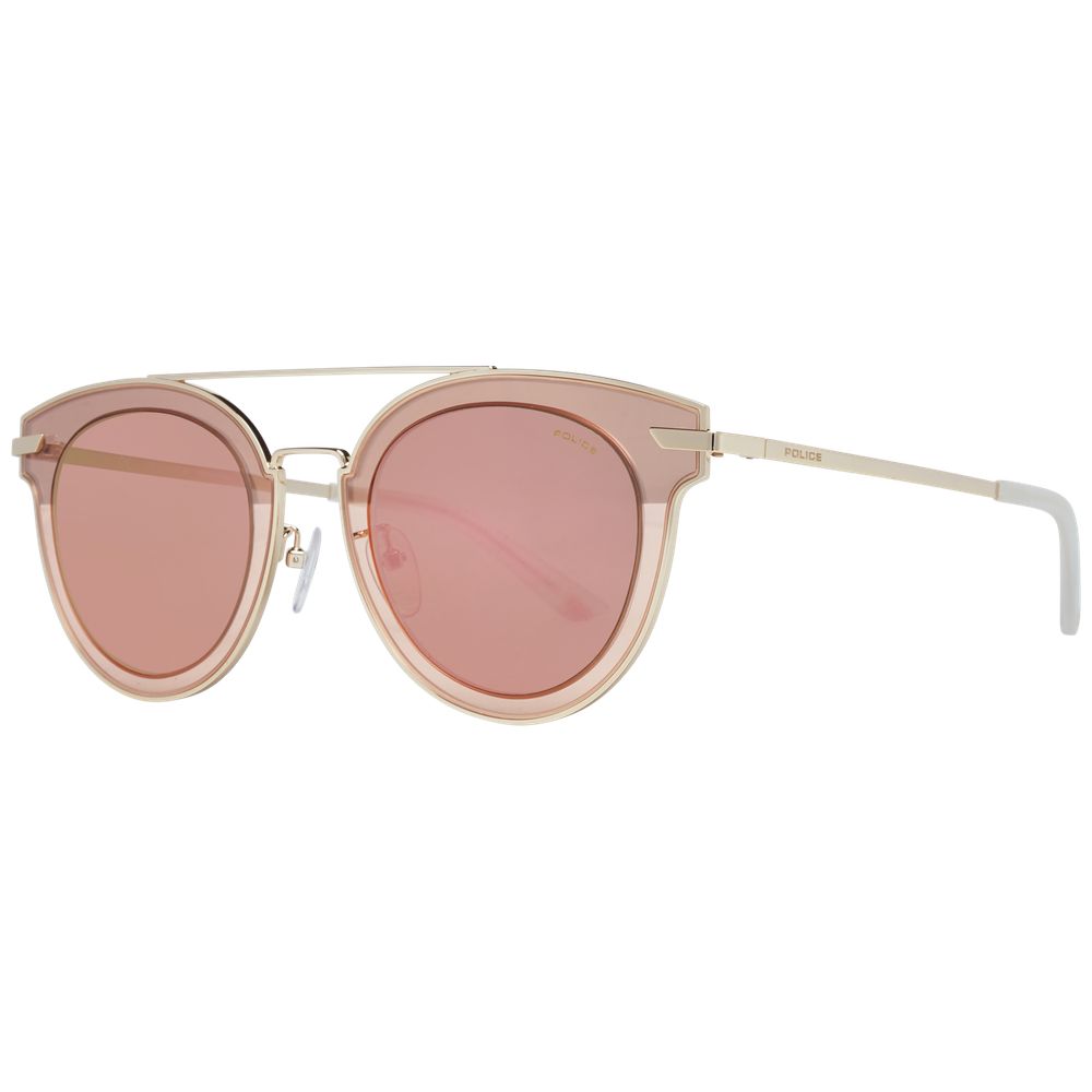 Police Rose Gold Metal & Plastic Sunglasses - Zeiniez