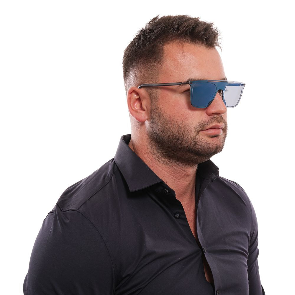 Police Blue Plastic Sunglasses - Zeiniez