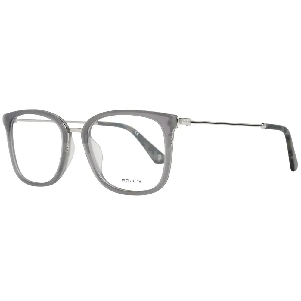 Police Gray Metal & Plastic Glasses (Frames) - Zeiniez