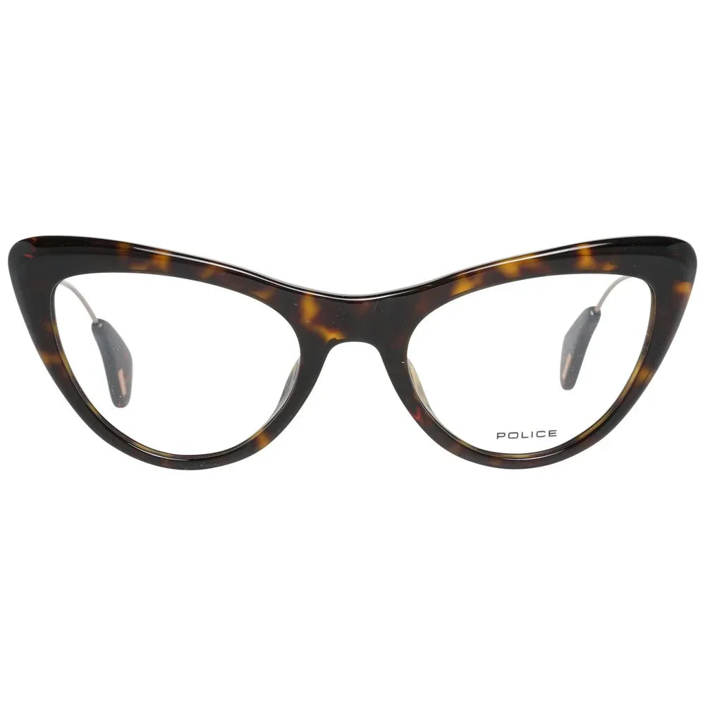 Police Brown Metal & Plastic Glasses (Frames) - Zeiniez