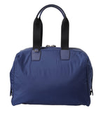 Dolce & Gabbana Blue Nylon Calfskin Hand Shoulder Duffel Bag - Zeiniez