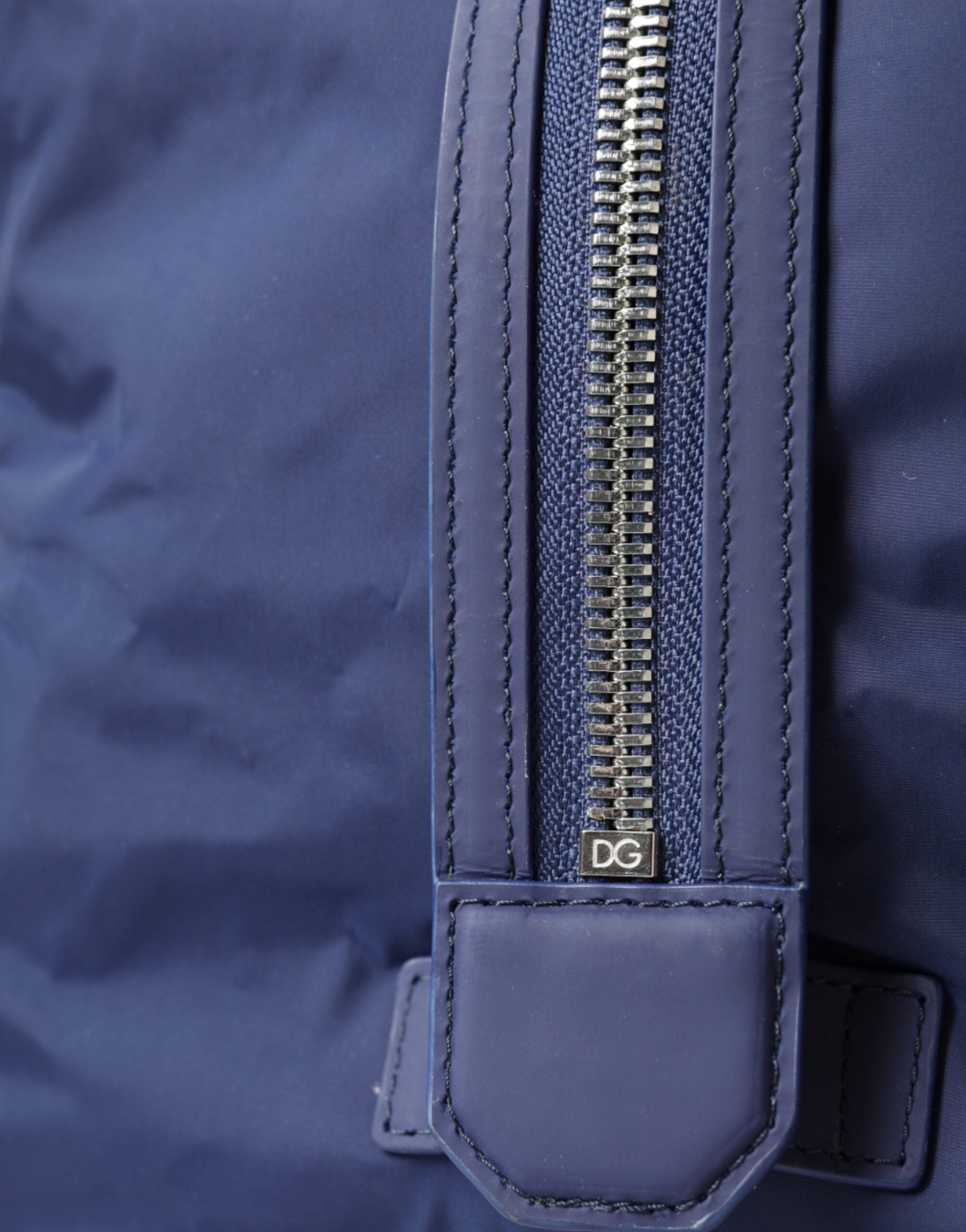 Dolce & Gabbana Blue Nylon Calfskin Hand Shoulder Duffel Bag - Zeiniez