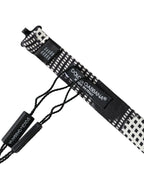 Dolce & Gabbana Multicolor Silk Polka Dot Adjustable Neck Men Papillon Bow Tie - Zeiniez