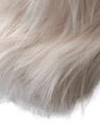 Dolce & Gabbana Off White Acrylic Fur Womens Bucket Hat - Zeiniez