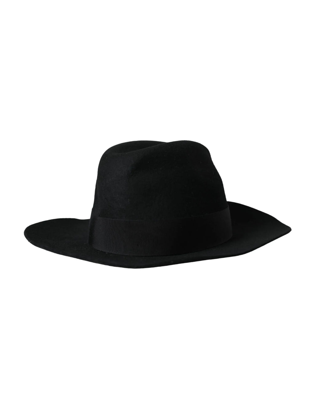 Dolce & Gabbana Black Rabbit Fedora Trilby Women Hat - Zeiniez