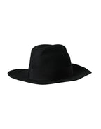 Dolce & Gabbana Black Rabbit Fedora Trilby Women Hat - Zeiniez