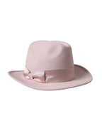 Dolce & Gabbana Pink Rabbit Fedora Trilby Women Hat - Zeiniez