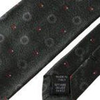 Dolce & Gabbana Dark Gray 100% Silk Fantasy Adjustable Men Tie - Zeiniez