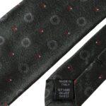 Dolce & Gabbana Dark Gray 100% Silk Fantasy Adjustable Men Tie - Zeiniez