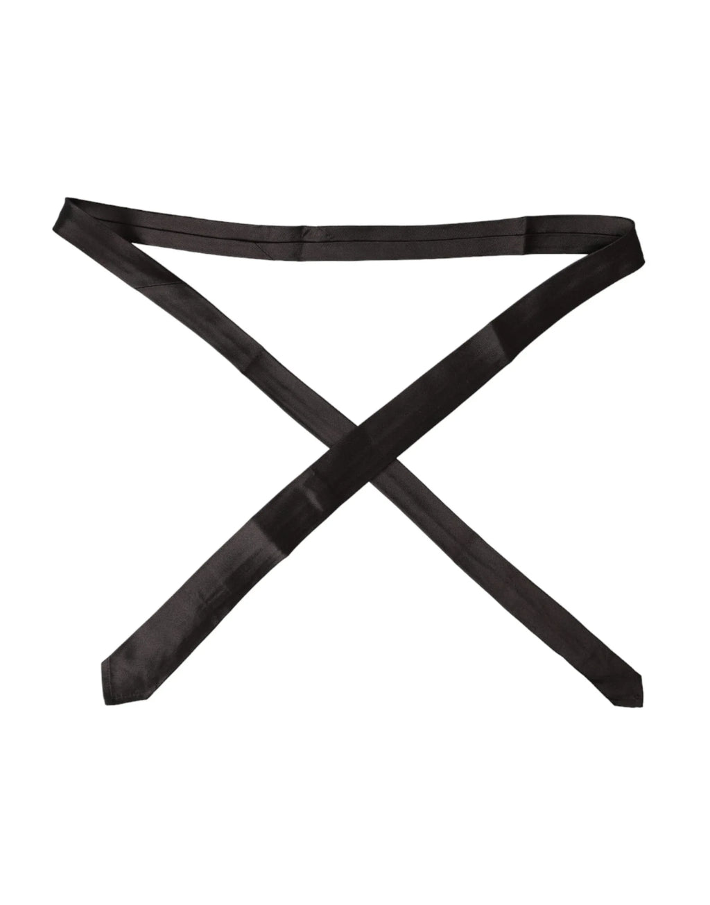 Dolce & Gabbana Brown Solid 100% Silk Adjustable Tie - Zeiniez