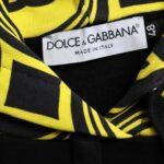 Dolce & Gabbana Black Logo Cotton Hooded Sweatshirt Sweater - Zeiniez