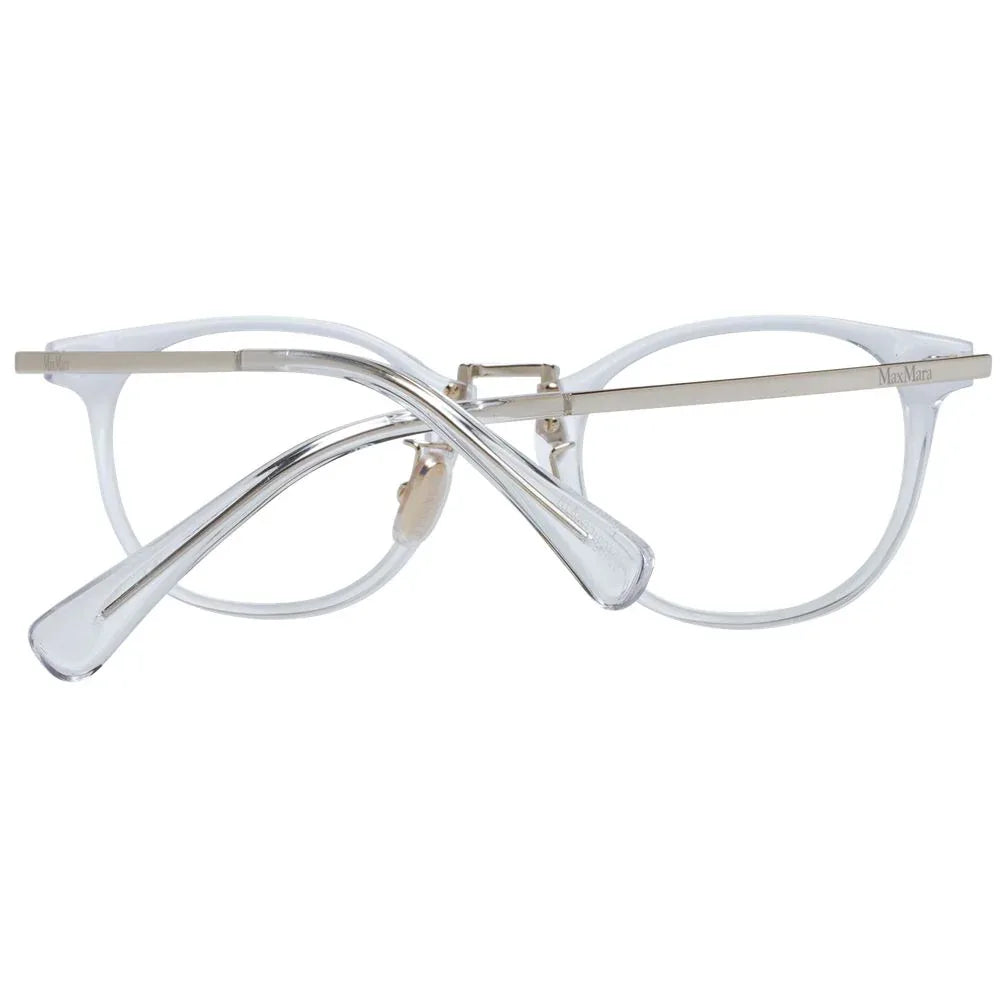 Max Mara White Plastic Glasses (Frames) - Zeiniez