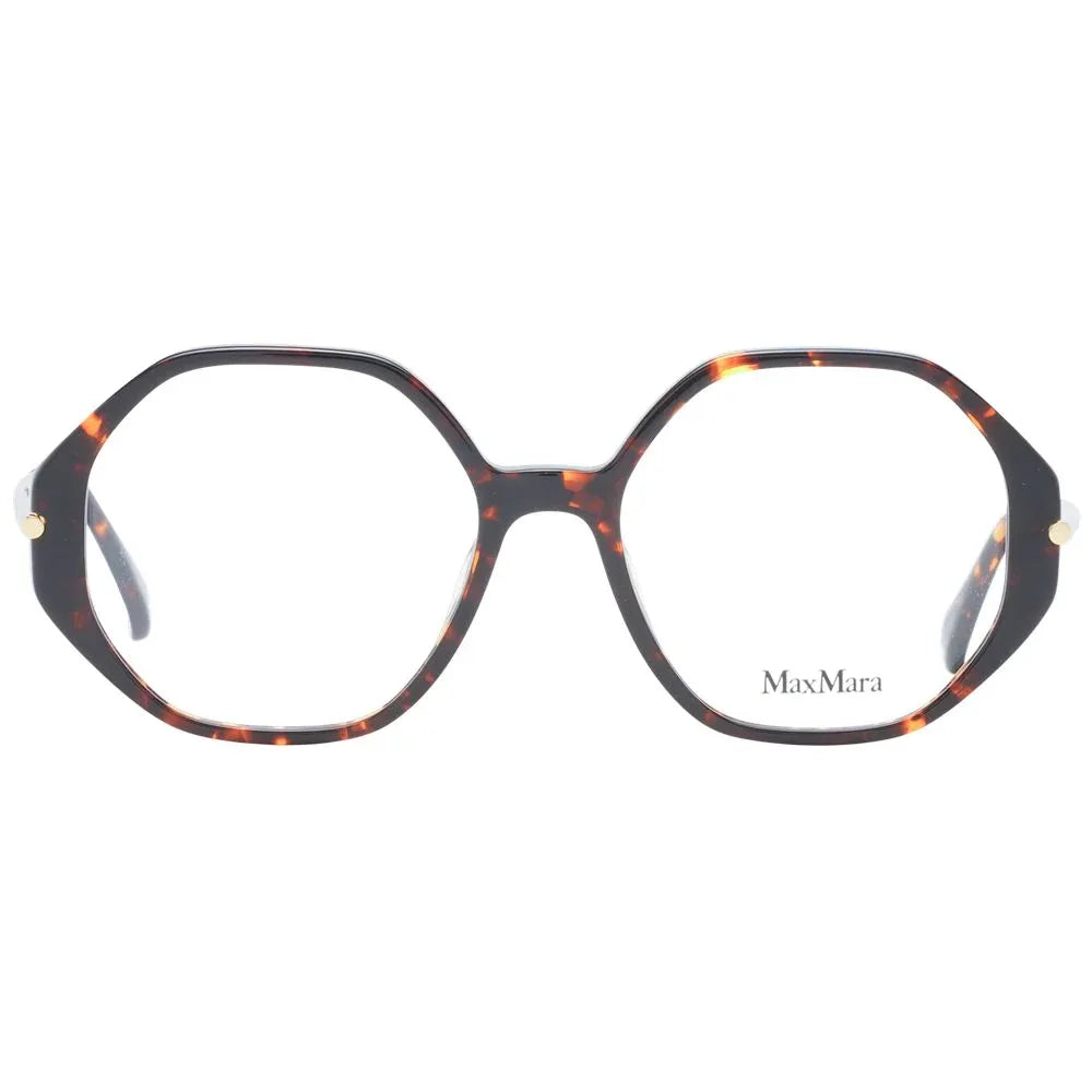 Max Mara Brown Plastic Glasses (Frames) - Zeiniez
