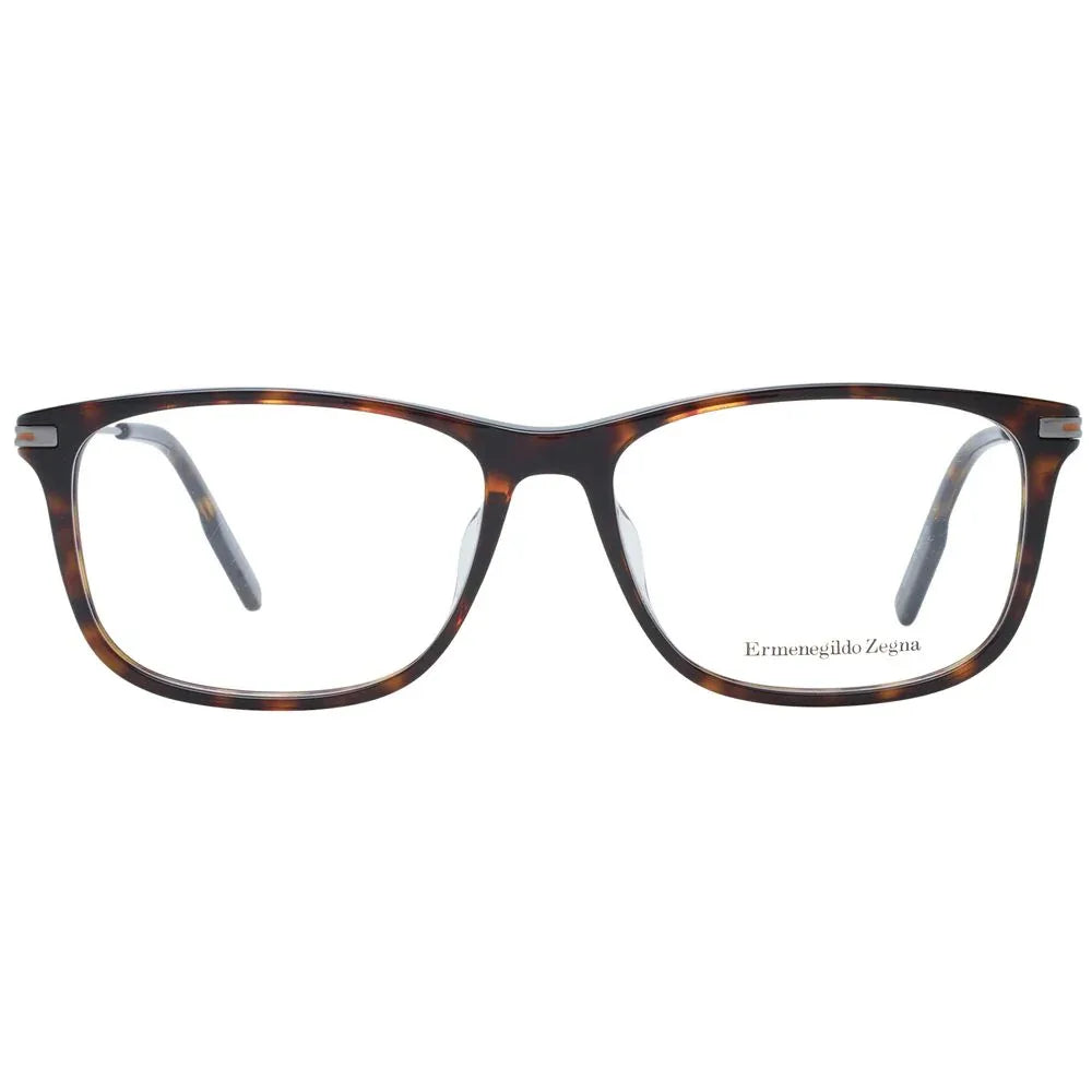 Ermenegildo Zegna Brown Plastic Glasses (Frames) - Zeiniez