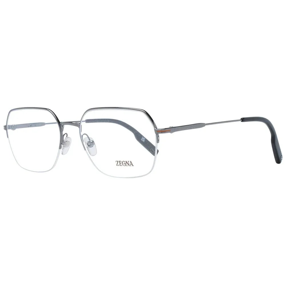 Ermenegildo Zegna Gray Metal Glasses (Frames) - Zeiniez