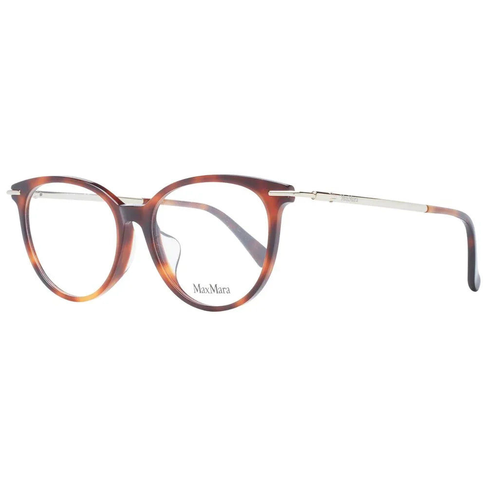 Max Mara Brown Plastic Glasses (Frames) - Zeiniez