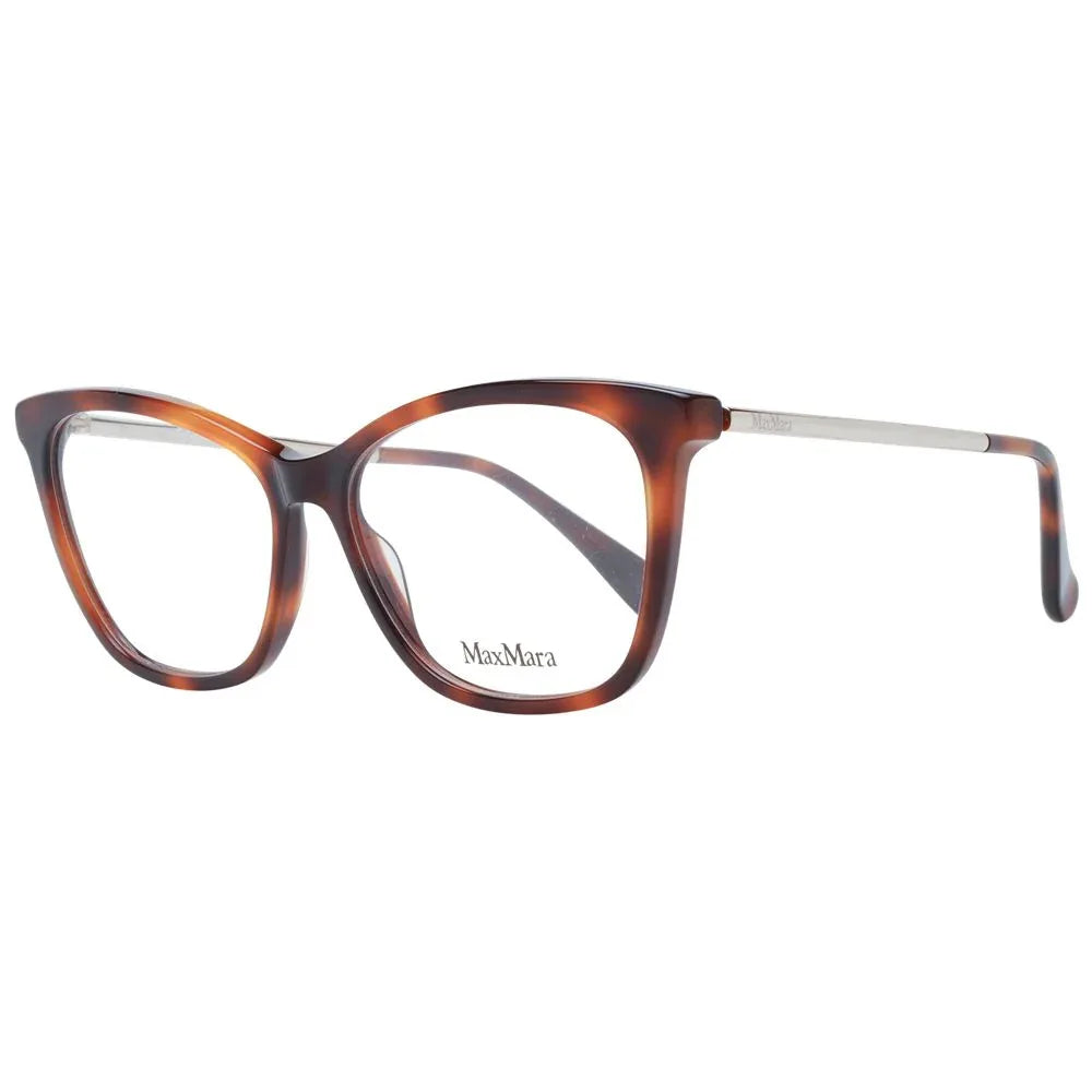 Max Mara Brown Plastic Glasses (Frames) - Zeiniez