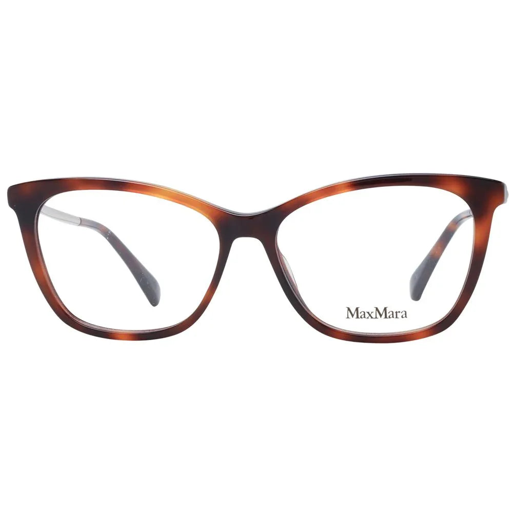 Max Mara Brown Plastic Glasses (Frames) - Zeiniez