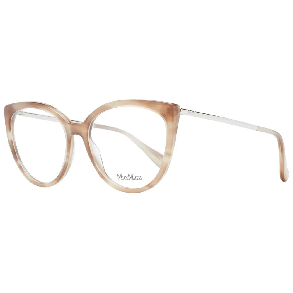 Max Mara Brown Plastic Glasses (Frames) - Zeiniez