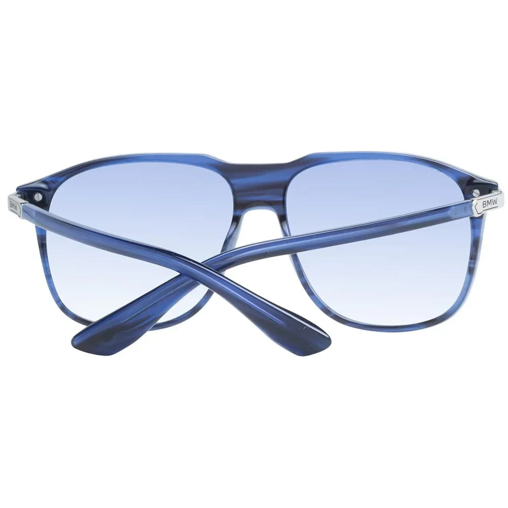 BMW Blue Plastic Sunglasses - Zeiniez