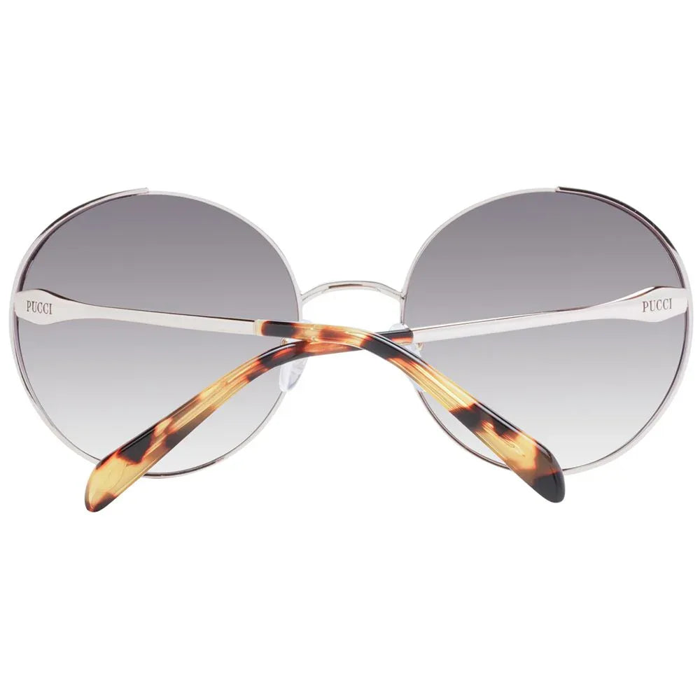 Emilio Pucci Rose Gold Metal Sunglasses - Zeiniez
