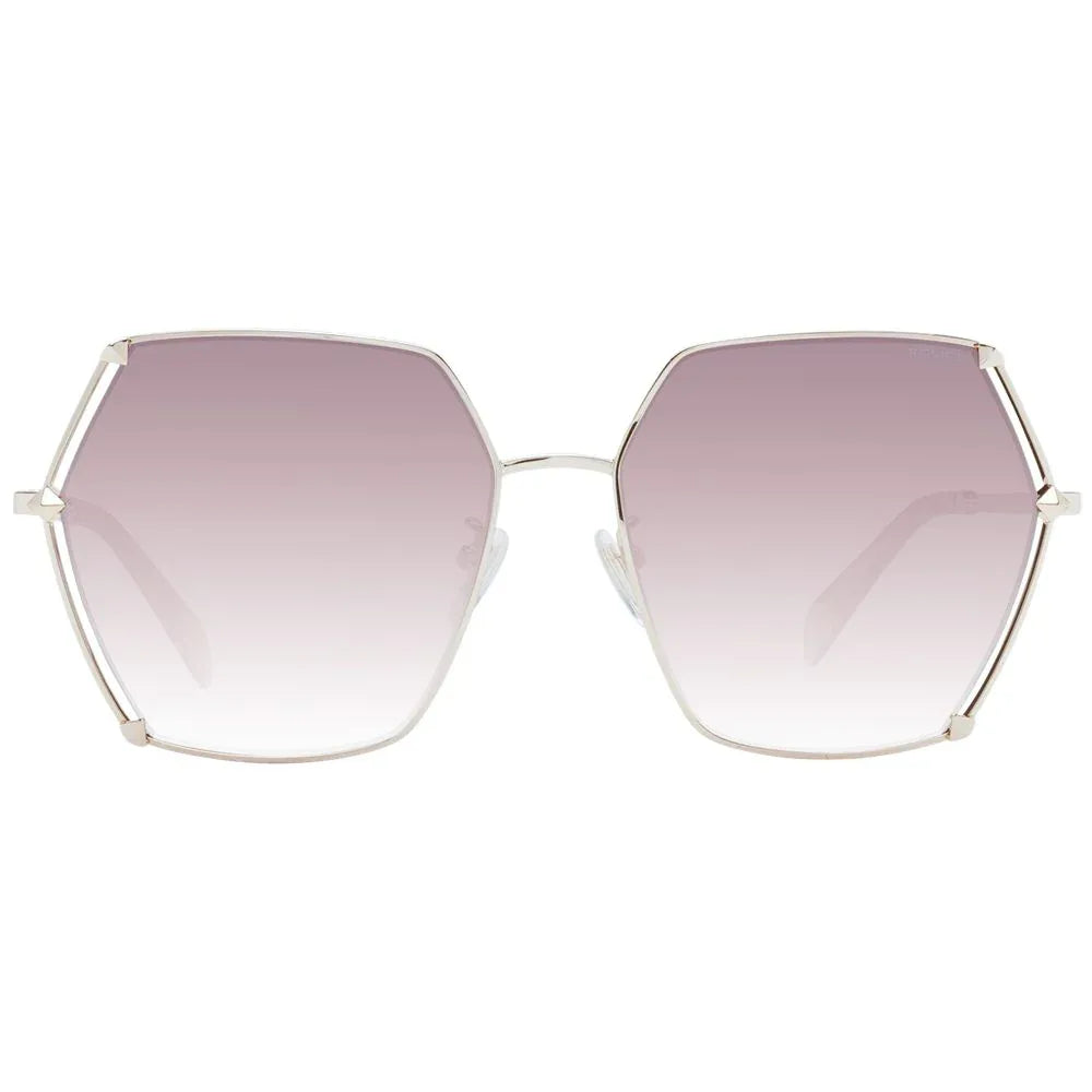 Police Rose Gold Metal Sunglasses - Zeiniez